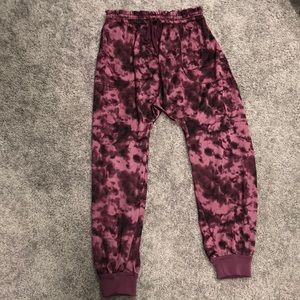 Out from under joggers